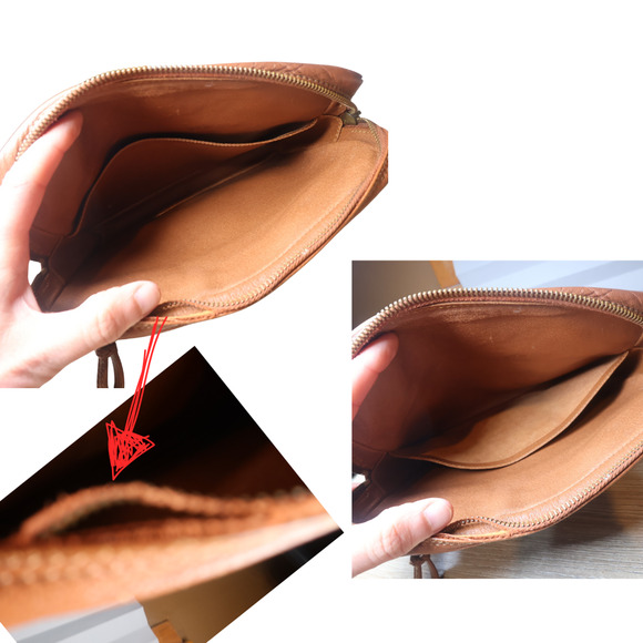 Louis Vuitton Clutch Bag LV Monogram Pochette Dragonne Wristlet - Picture 7 of 11